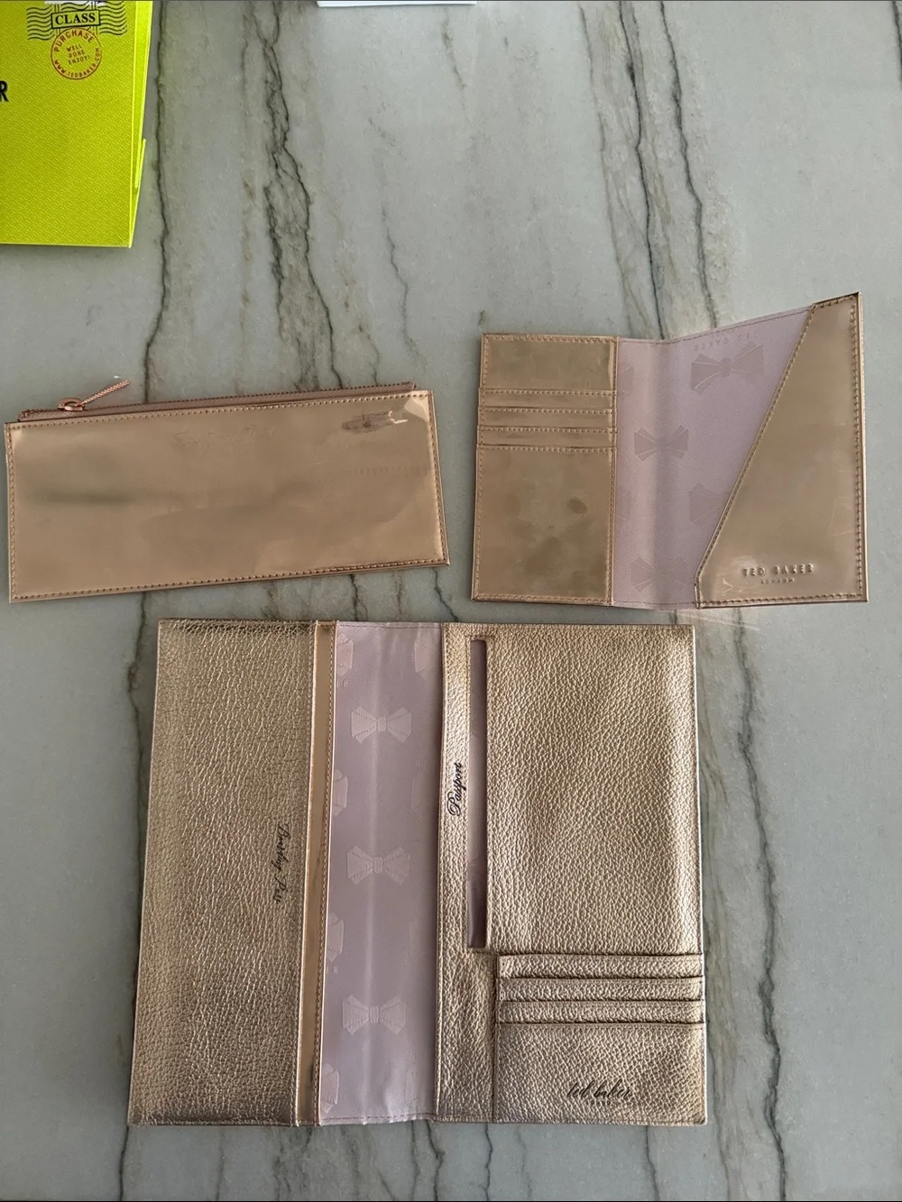 Ted Baker London elegant metallic